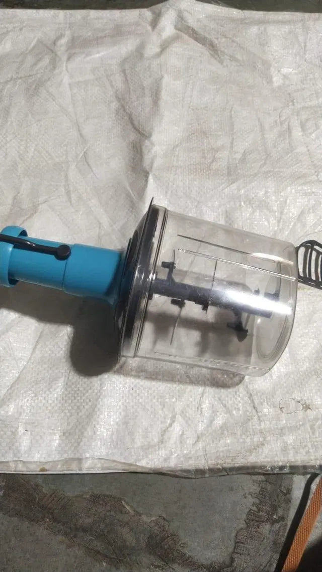 5-Blade Manual Vegetable Chopper | Cut Vegetables in Seconds